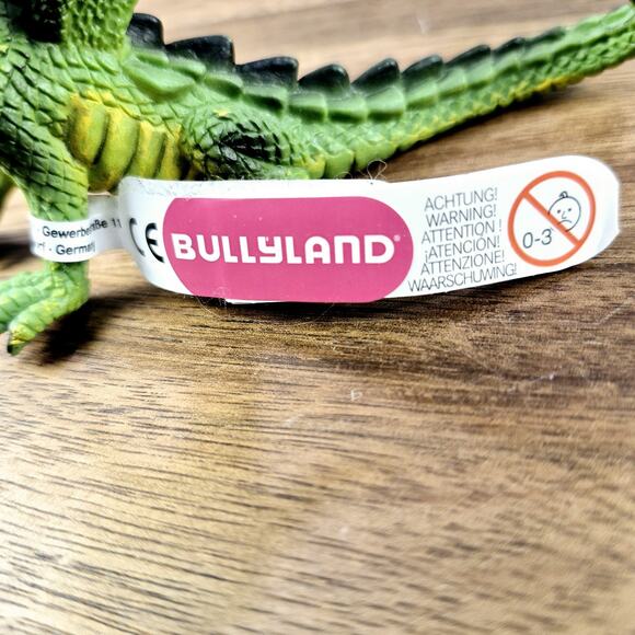 Bullyland Dragon Sitting Green Animal Figure 75593 NEW IN STOCK - Picture 6 of 7